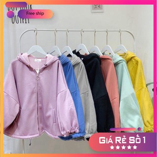 (NEW) (🌈𝗡𝗘𝗪 𝗔𝗥𝗥𝗜𝗩𝗔𝗟 💢 )  ÁO HOODIE - ÁO KHOÁC NỈ NGOẠI (HD1250 - Dây Kéo) đủ Size M,L,XL  MỚI