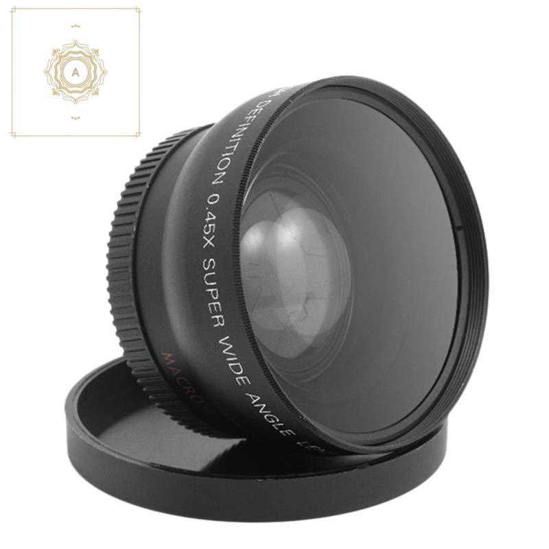 Wide Angle Lenses 0.45X 52Mm Wide Angle HD Lens Conversion Wide-Angle Camera Lens with Macro Lens thumbnail