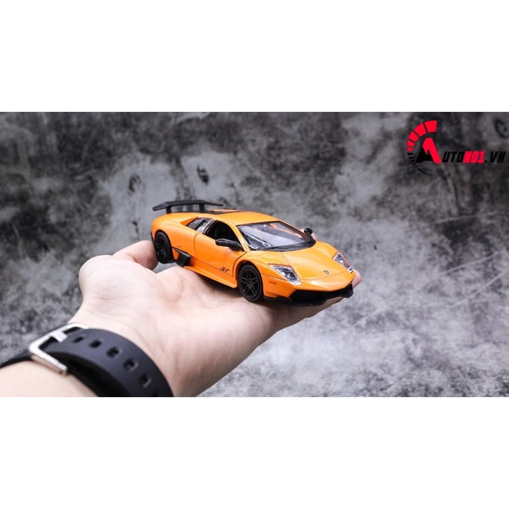 MÔ HÌNH XE LAMBORGHINI MURCIELAGO ORANGE 1:36 SCALE MODEL 7718