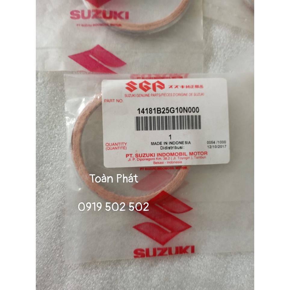 RON THÂN PÔ CÓ VỈ - 14181B25G10N000 - RAIDER XĂNG CƠ CHÍNH HÃNG SUZUKI INDONESIA