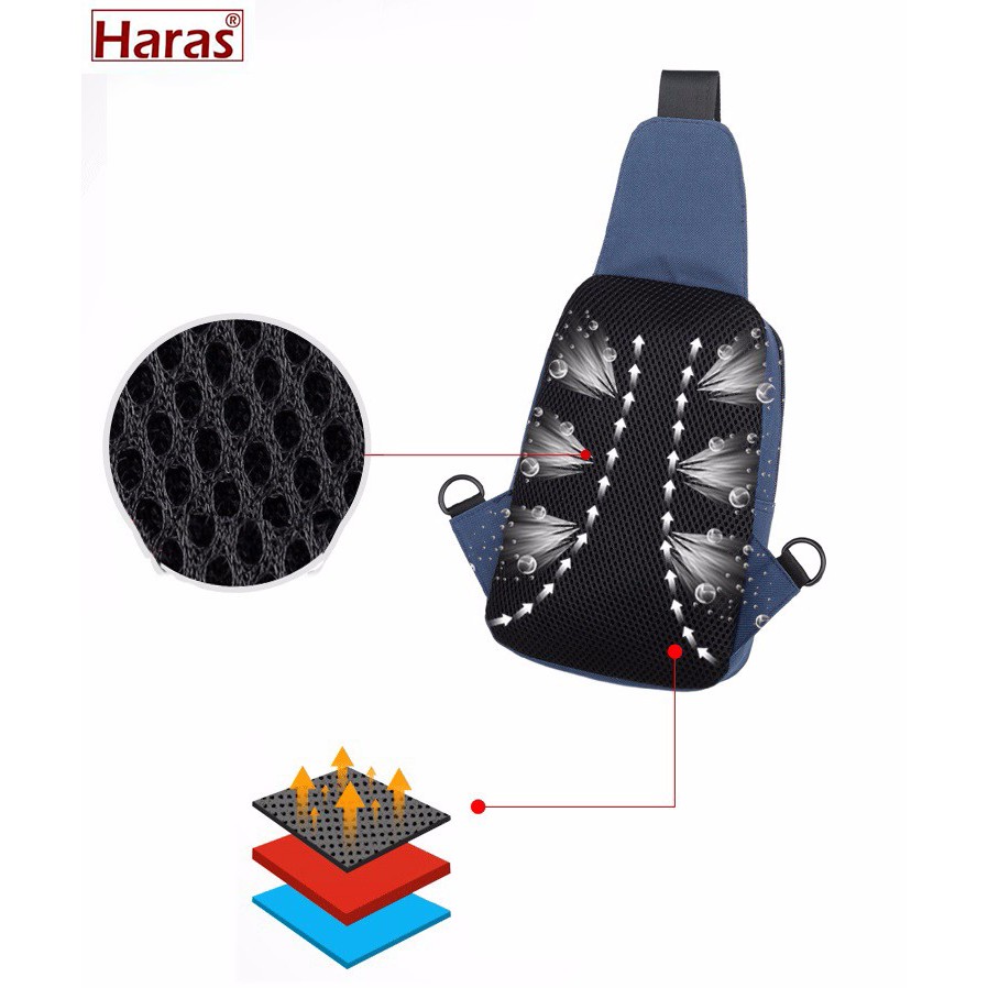 COMBO Ba túi đeo chéo thời trang HARAS HR173