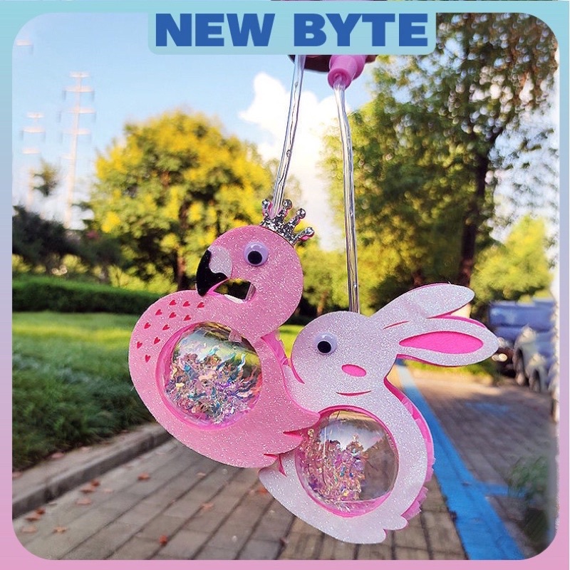 Lồng đèn Trung thu hình thú dễ thương có nhạc đèn được tặng kèm pin