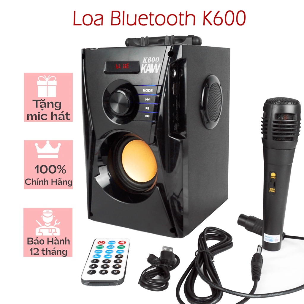 Loa A18 Hozito  Cao Cấp, Tặng kèm Mic hát siêu hay - Bảo hành Chính Hãng 12 Tháng Lỗi Đổi Mới
