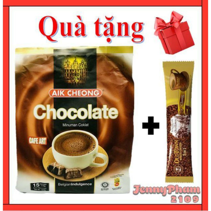 [Mã 77FMCGSALE1 giảm 10% đơn 250K] [hàng chính hãng]Chocolate AIK choeng Malaysia