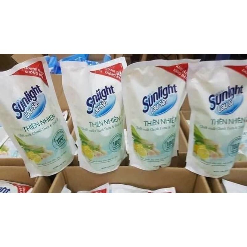 Nước Lau Sàn SUNLIGHT Hương Chanh Sả Túi 700ml ( Hàng KM )