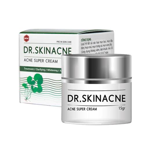 Kem Mụn DR.SKINACNE Kem Mụn Rau Má Dr. Skinacne Hàng Xịn