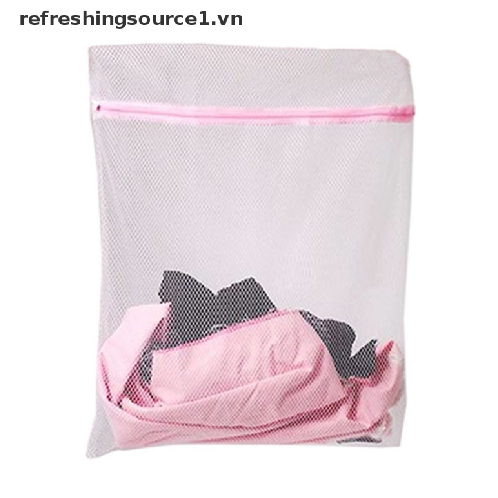Túi lưới đựng quần áo/đồ lót/tất khi giặt máy có 3 kích thước tiện dụng