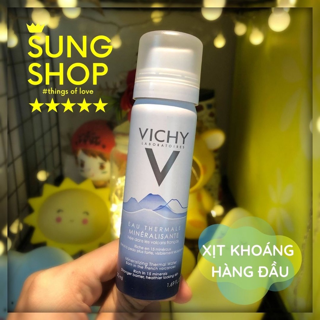 Xịt khoáng Vichy cấp ẩm bảo vệ làm dịu da hiệu quả