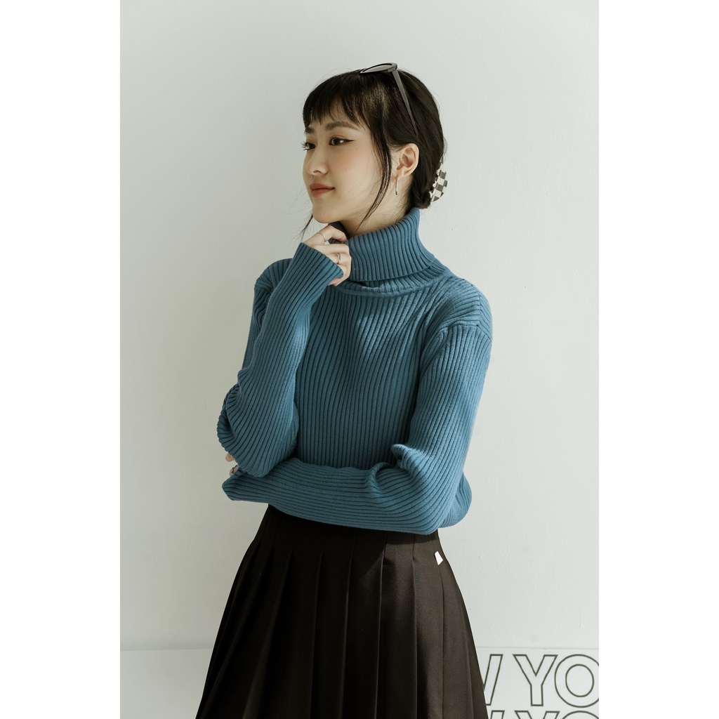 Áo Len cổ lọ dài tay trơn màu Tropical Méo Shop | BigBuy360 - bigbuy360.vn