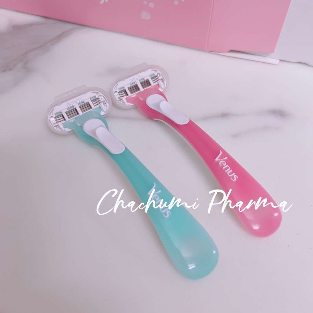 Dao cạo Gillette Venus Sensitive plus đầu 3 lưỡi cho da nhạy cảm