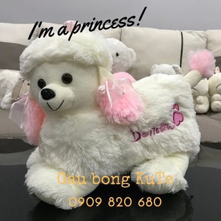 Gấu bông - Chó tiểu thư và Husky