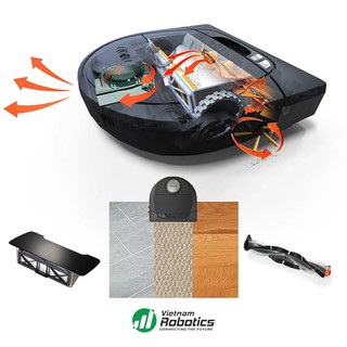 Neato Botvac D3 Connected.robot hút bụi thông minh ( MỸ - BẢO HÀNH 24 THÁNG )