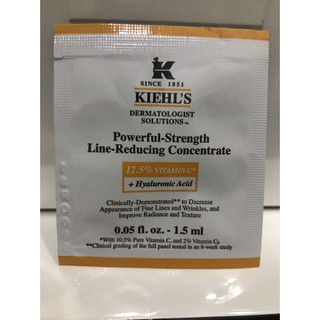 ( 1.5ml ) Tinh chất Vitamin C Kiehl's chống lão hoá, mờ thâm nám