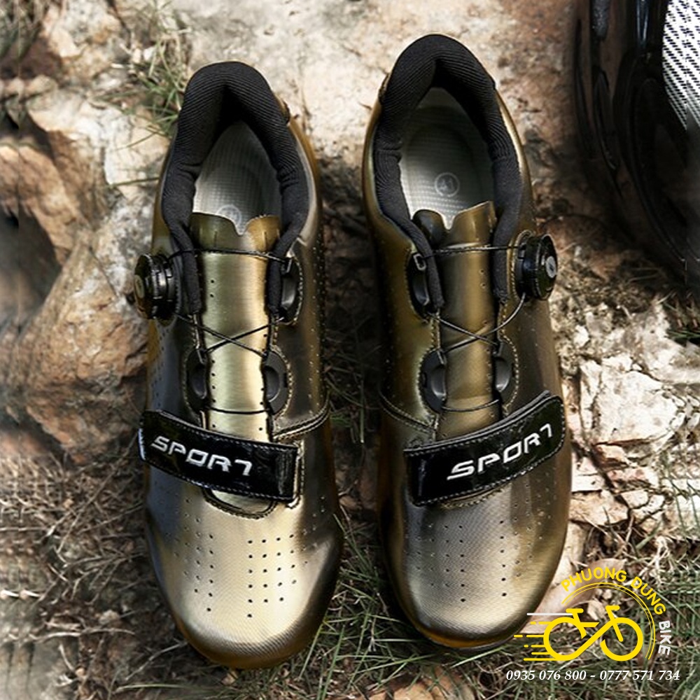 Giày đi xe đạp thể thao Road, MTB SPORT  - 1 Khóa Vặn