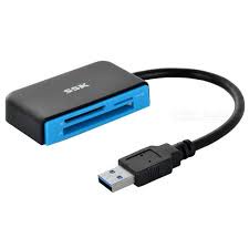 Đầu đọc thẻ đa năng 3.0 SSK SCRM330 - đọc thẻ TF/SD/CF