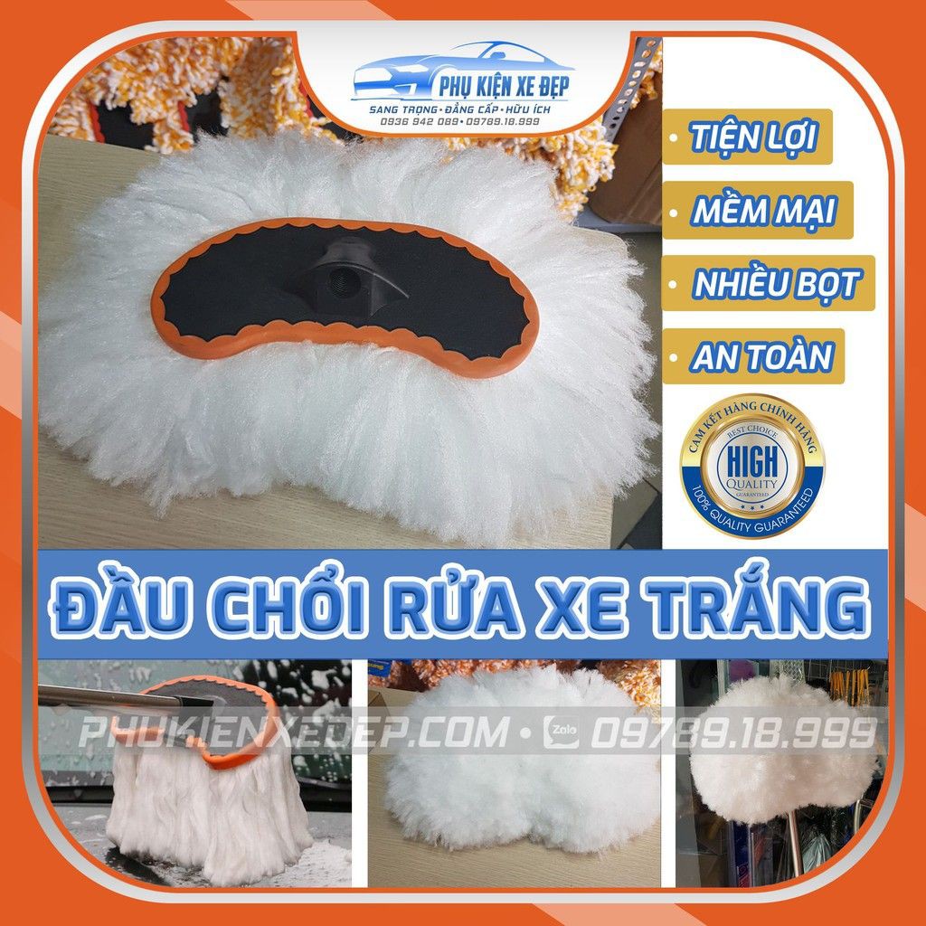 Đầu chổi rửa xe ô tô