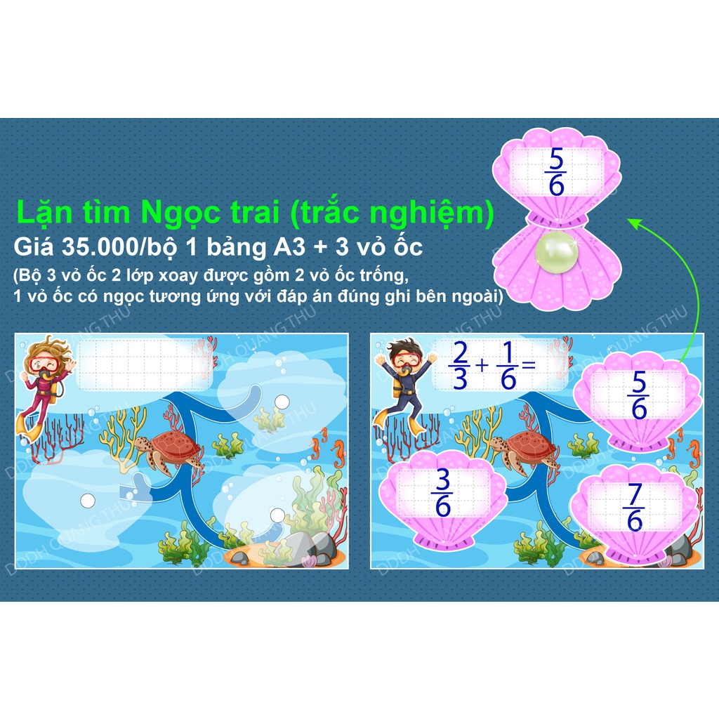[Đồ dùng dạy học] Lặn tìm ngọc