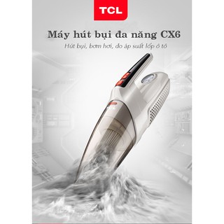 Máy hút bụi ô tô đa năng kiêm bơm xe hơi tcl cx6 120w