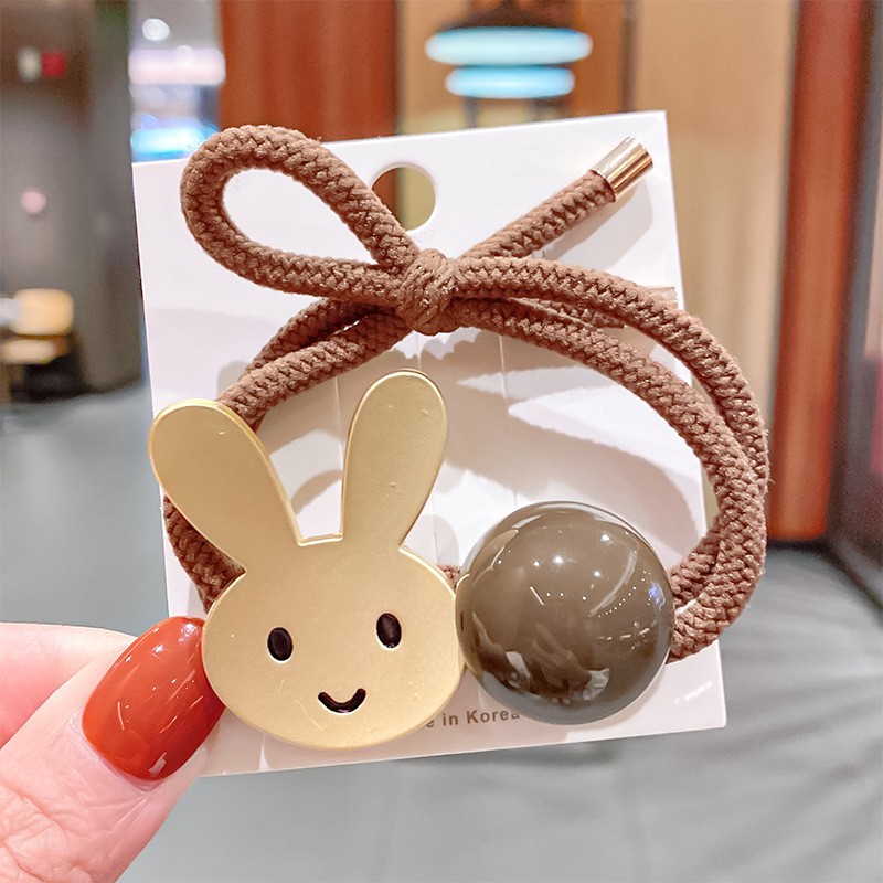 Dây buộc tóc gắn hình dễ thương, co giãn tốt ( PK38)