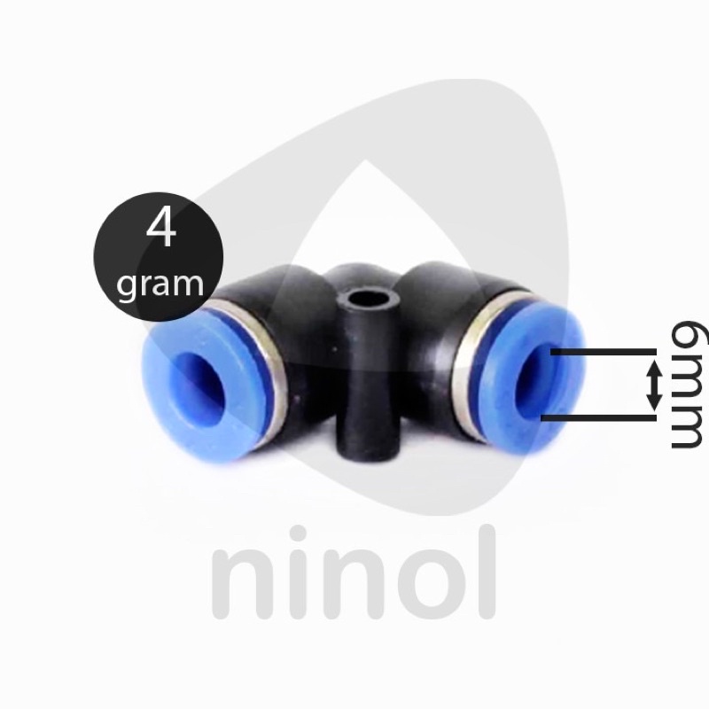 Nối vuông phun sương,khí nén PV