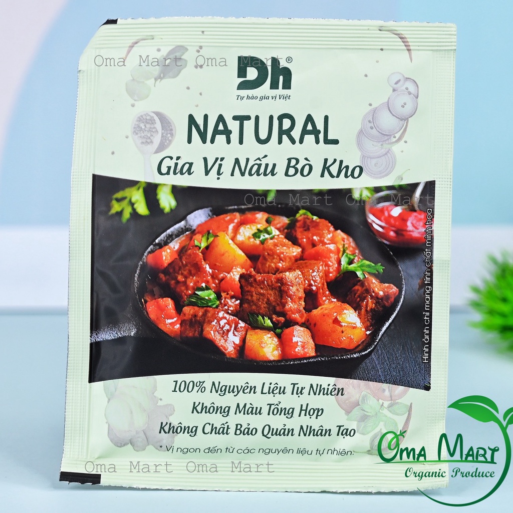 Gia vị nấu bò kho Dh Foods 10g