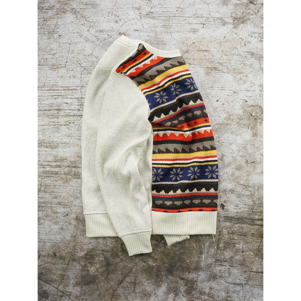 ÁO NỈ SPAO AZTEC SWEATER - SIZE S