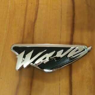 Lô gô mặt nạ Wave mạ crôm
