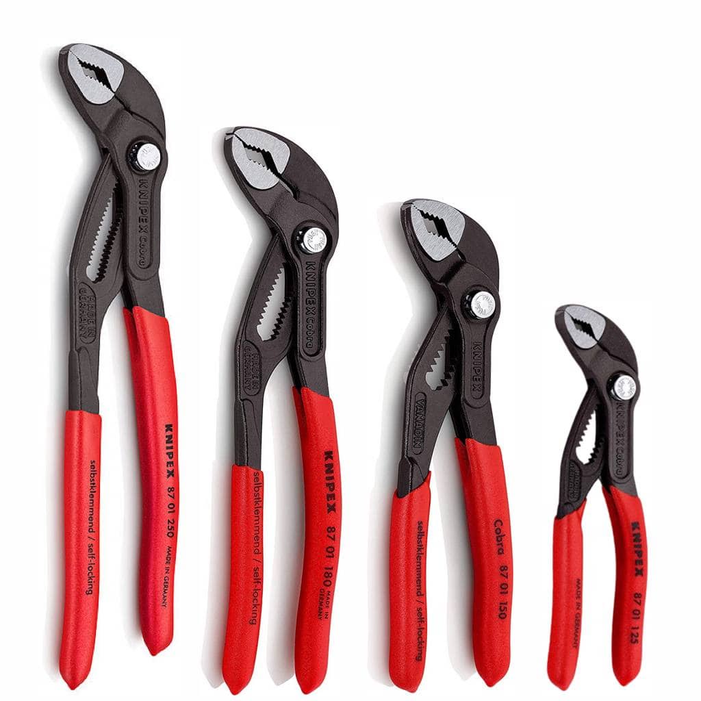 Kìm Nước Mỏ Quạ Knipex Cobra® 87 01 125 / 87 01 150 / 87 01 180/ 87 01 250/ 87 01 300