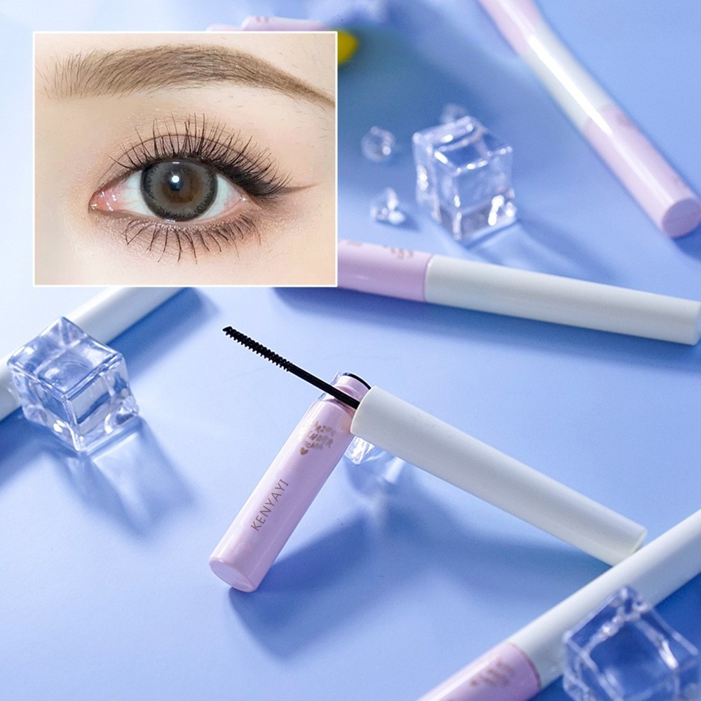 Mascara siêu mảnh chuốt mi dài mịn hàng nội địa Trung vỏ hồng Kenyayi 779