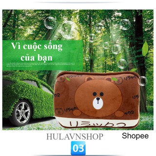 Túi sưởi gấu nâu