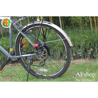 chắn bùn xe đạp địa hình MTB 26 inch, chắn bùn cho xe touring