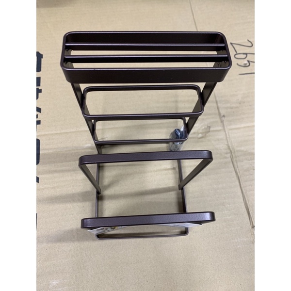 Giá Cắm Dao Thớt Inox Sơn Tĩnh Điện | Cắm Dao Thớt Tiện Lợi MS.902