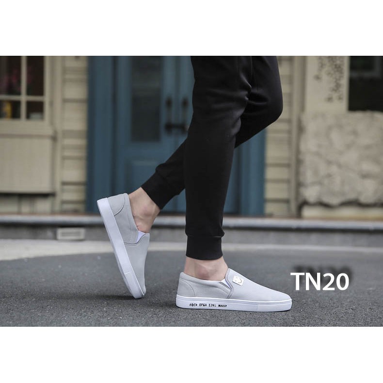 Giày Nam Cao Cấp 💖FREESHIP💖 Giày Slip on Mặt Cười Phong Cách Thời Trang Hàn Quốc