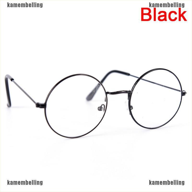 Mắt Kính Gọng Tròn Bằng Kim Loại Phong Cách Cổ Điển Sang Trọng Dành Cho Nam Nữ