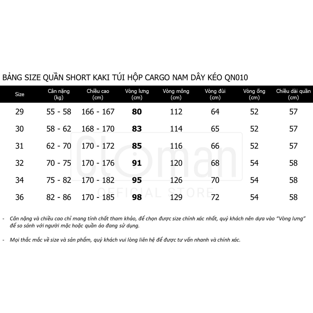Quần short kaki túi hộp nam PAMAN Bigsize 55-100kg cargo shorts ngắn dáng basic rộng rãi 6 túi cao cấp chất lượng 005QN