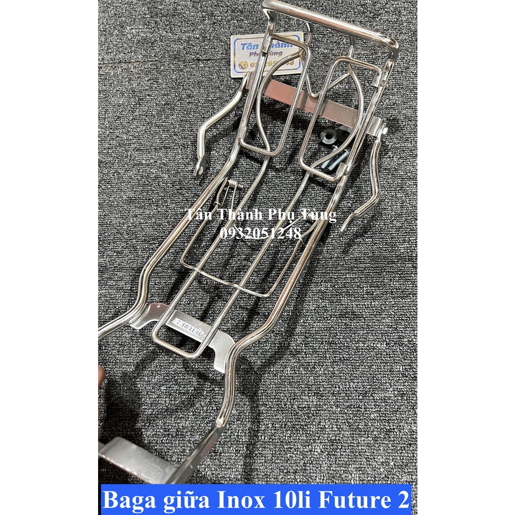 Baga giữa Future 2 Inox 10 li kèm ốc cao su