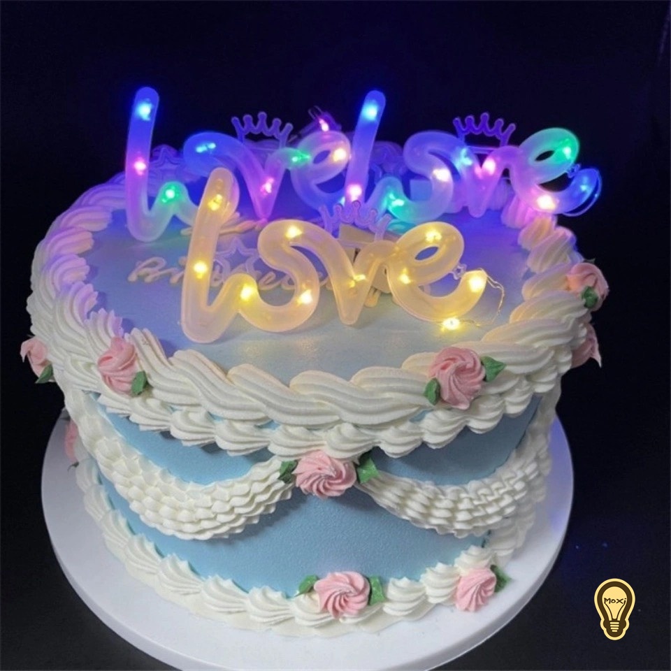 Đèn led chữ love nhấp nháy