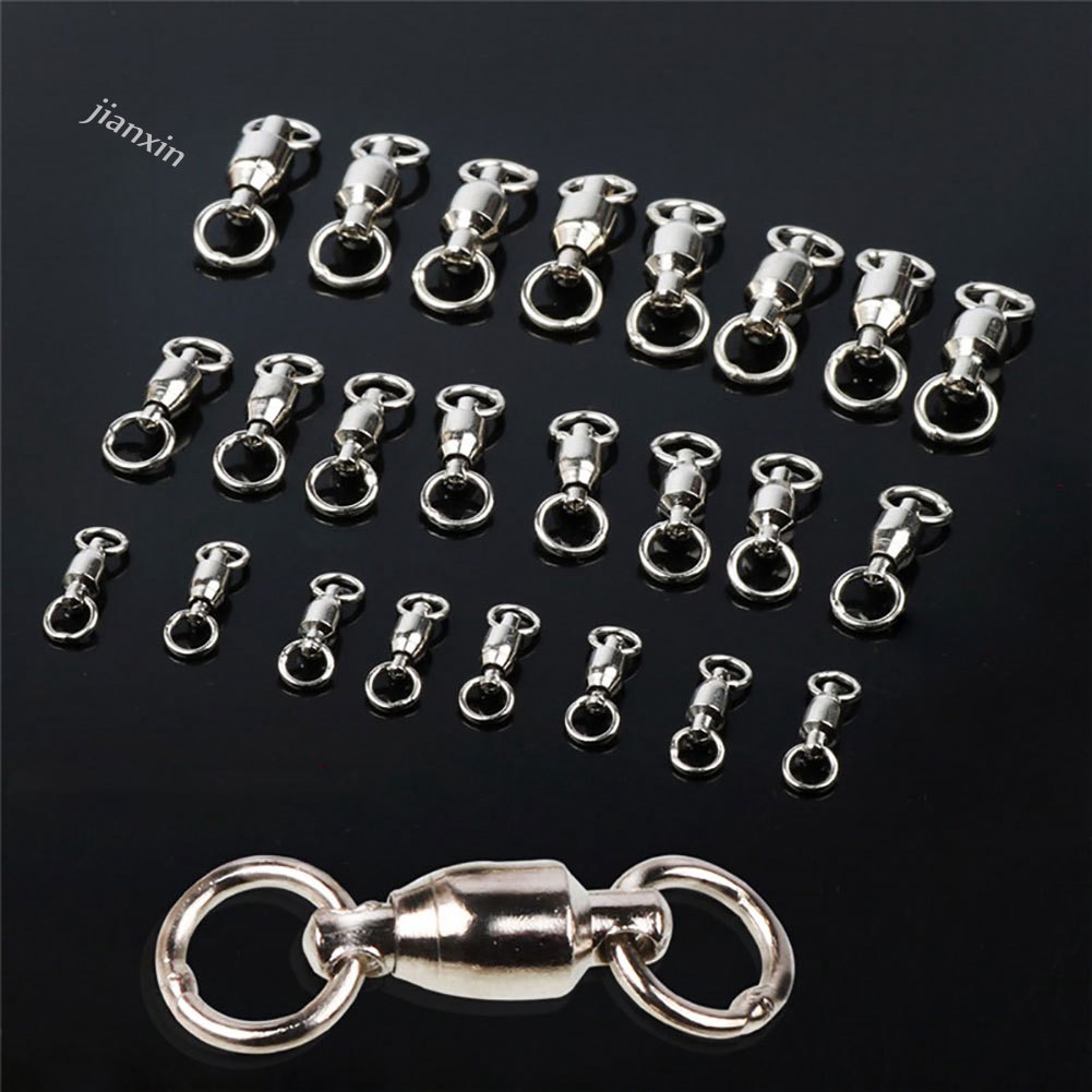 Set 30 Khuyên Nối Câu Cá Bằng Thép Không Gỉ