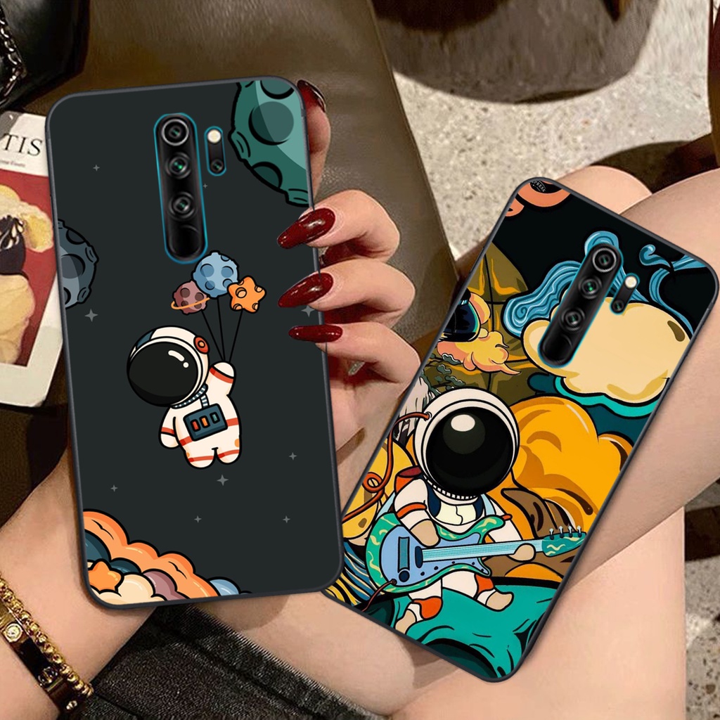 Ốp lưng Xiaomi Redmi 8 / Redmi Note 8 pro / Redmi 9 vũ trụ phi hành gia cực hot siêu cute-rẻ-bền