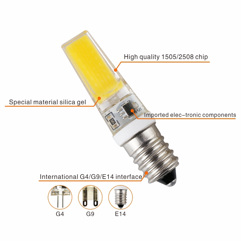 Đèn Led G4 Ac / Dc 12v 3w 6w Cob Smd