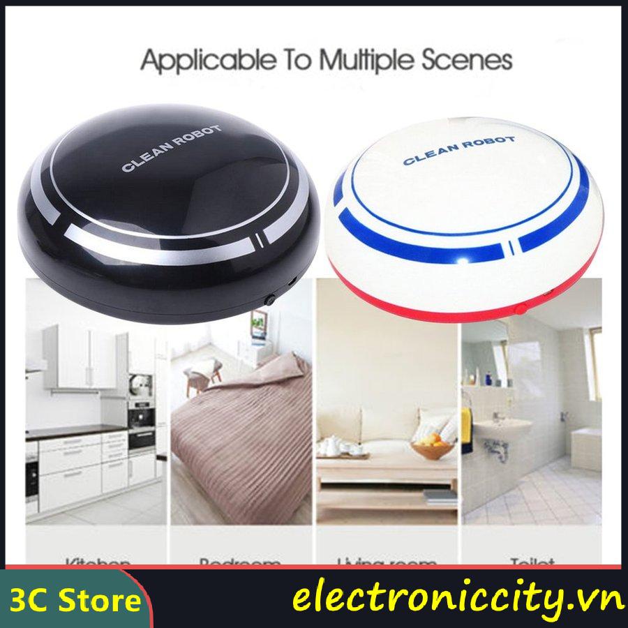 Bộ 3 rô bốt hút bụi thông minh tự động có thể sạc lại