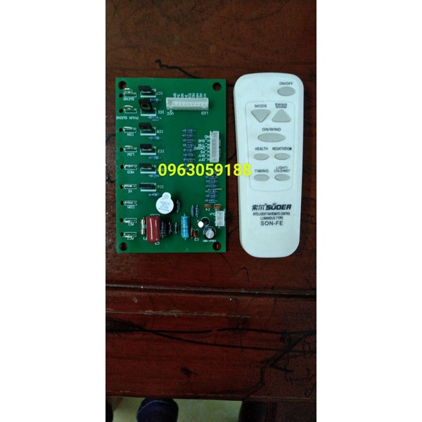 Bo quạt hơi nước đa năng