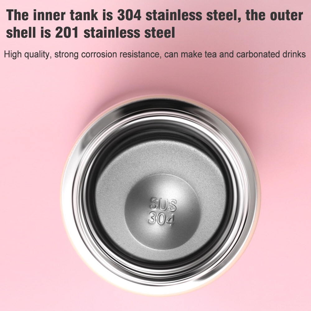 Bình Giữ Nhiệt Thông Minh Mới 500ML Bình Chân Không Cách Nhiệt 304 Thép Không Gỉ Chai Nước LED Màn Hình Màn Hình