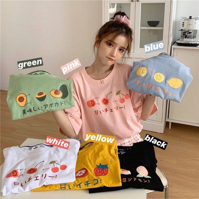 Summer Girlfriends Six-person Dormitory Clothes Sisters Three T-shirt Roommates Short-sleeved Spring Dormitory Clothes Top