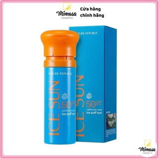 [MẪU MỚI MÀU XANH] Kem Chống Nắng Ice Sun Nature Republic SPF 50 PA+++