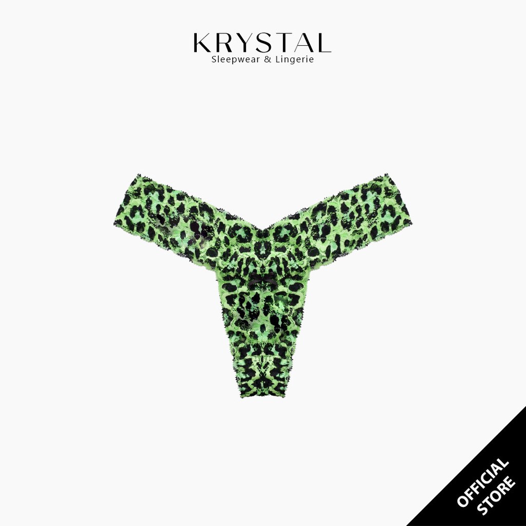 Quần lót ren lọt khe chữ T sexy gợi cảm màu trơn KRYSTAL KQT01 | BigBuy360 - bigbuy360.vn