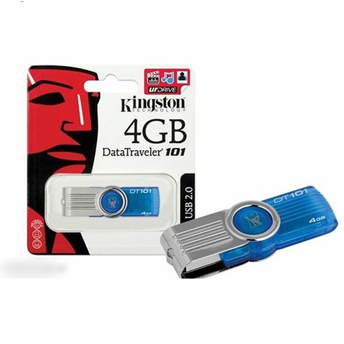 USB 2.0, 3.0 Kingston DataTraveler 101 dung lượng  4G, 8G, 16G( bảo hành 12 tháng)