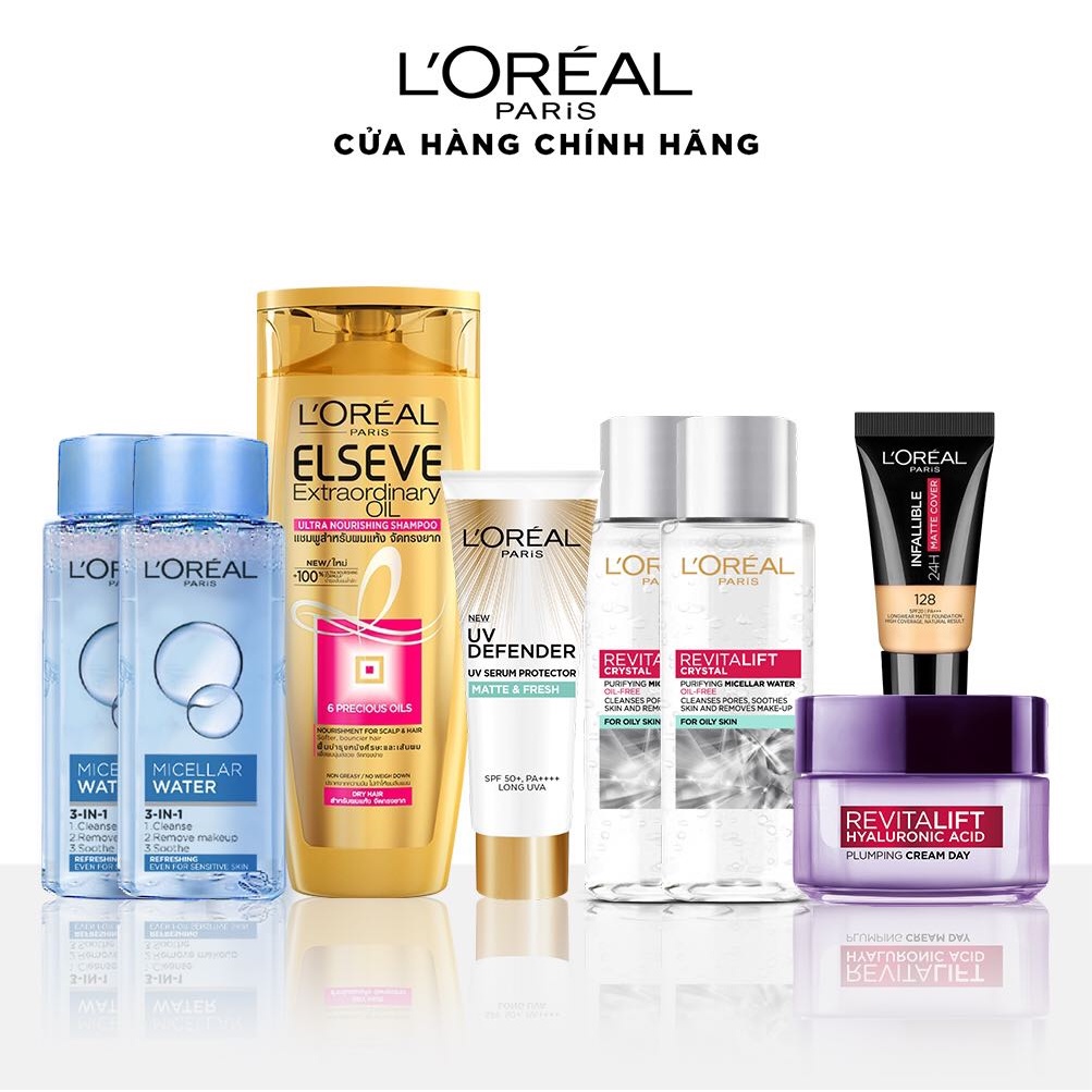 [Quà tặng không bán] Bộ quà tặng dưỡng da mini 12.12 L'Oreal Paris - Gimmick