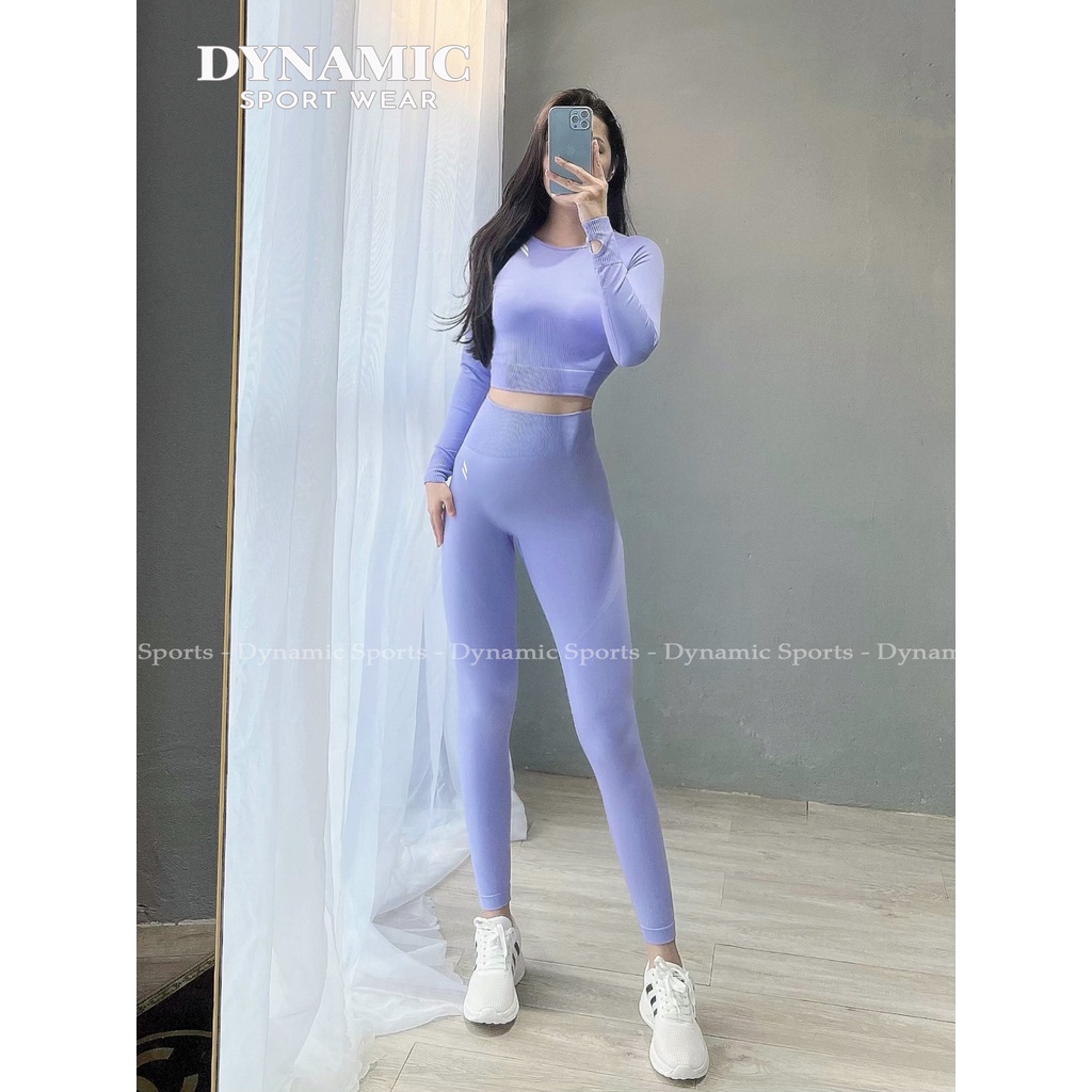 Set dài tay thể thao tập Gym, Yoga, Aerobic nữ Doyoueven