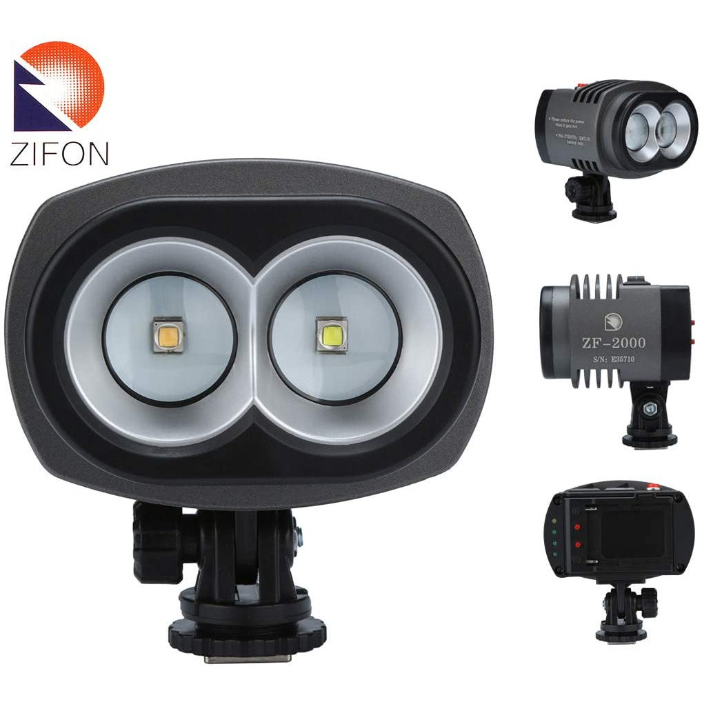 Đèn Led Video Zifon ZF-2000 Version II (New) + Bộ 01 pin và 01 sạc NP-F570